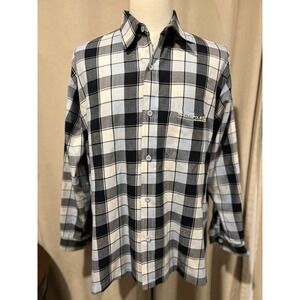South Pole Men's Flannel‎ Shirt Vintage Large